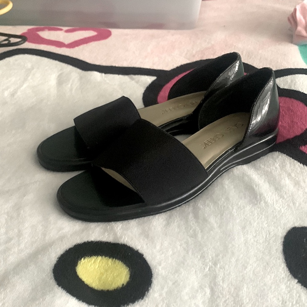Cabin Creek Open Toe Slip on Sandals